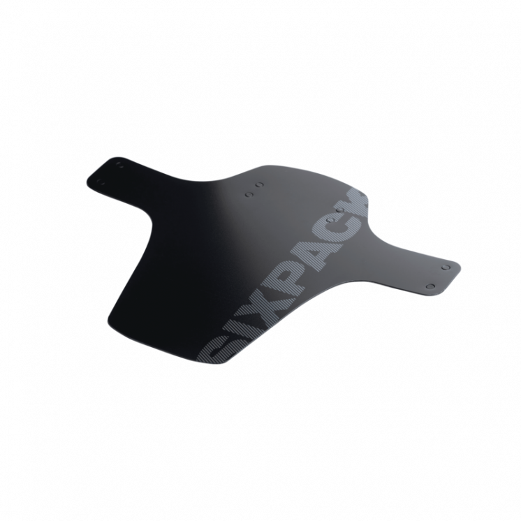 Sixpack garde boue avant vélo VTT léger et compact 26" 27,5" 29" noir logo