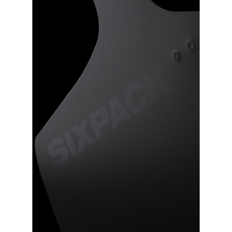 Sixpack garde boue avant vélo VTT léger et compact 26" 27,5" 29" noir logo