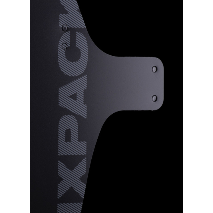 Sixpack garde boue avant vélo VTT léger et compact 26" 27,5" 29" noir logo
