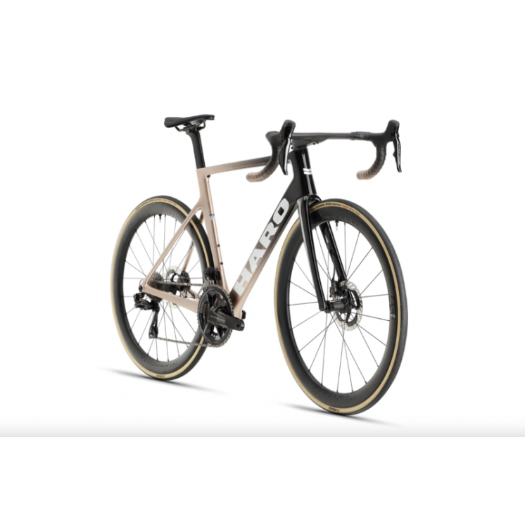 Haro bikes vélo route Rivette Carbon Top Shelf noir or
