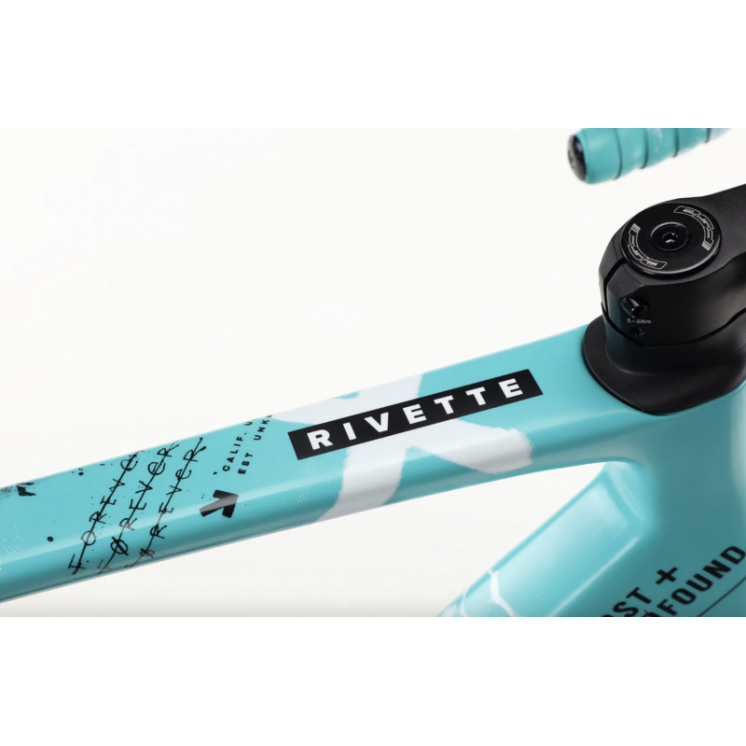 Haro bikes vélo route Rivette Carbon 1 Matte Black / Teal