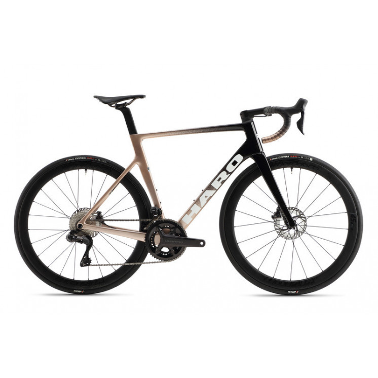 Haro bikes vélo route Rivette Carbon 1 Gloss Rose / Gold