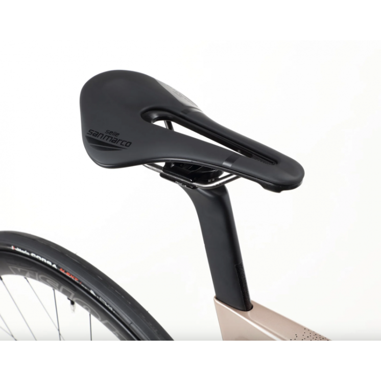 Haro bikes vélo route Rivette Carbon 1 Gloss Rose / Gold