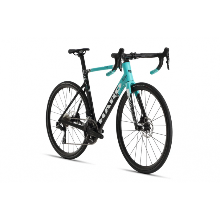 Haro bikes vélo route Rivette Carbon 2 Matte Black / Teal