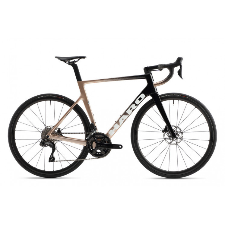Haro bikes vélo route Rivette Carbon 2 Gloss Rose / Gold