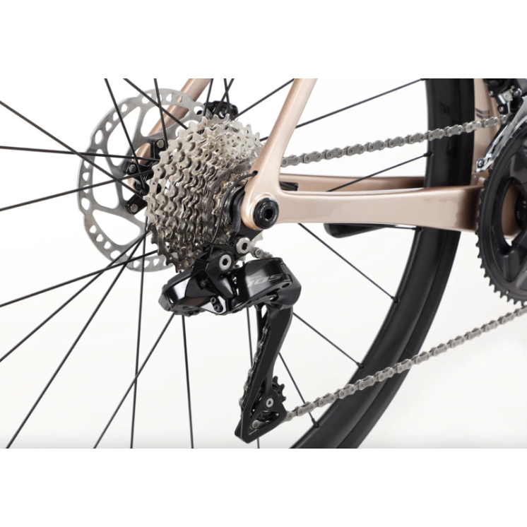 Haro bikes vélo route Rivette Carbon 2 Gloss Rose / Gold