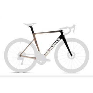 Haro bikes kit cadre vélo route Rivette Carbon Gloss Rose / Gold