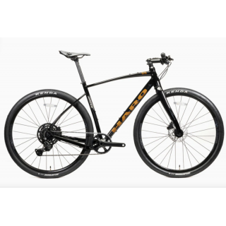 Haro bikes vélo gravel cintre plat Buzzard Alloy LTD 4 Gloss Black / C