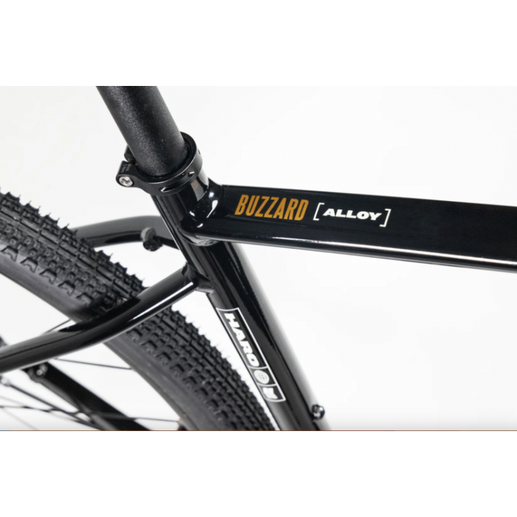 Haro bikes vélo gravel cintre plat Buzzard Alloy LTD 4 Gloss Black / C