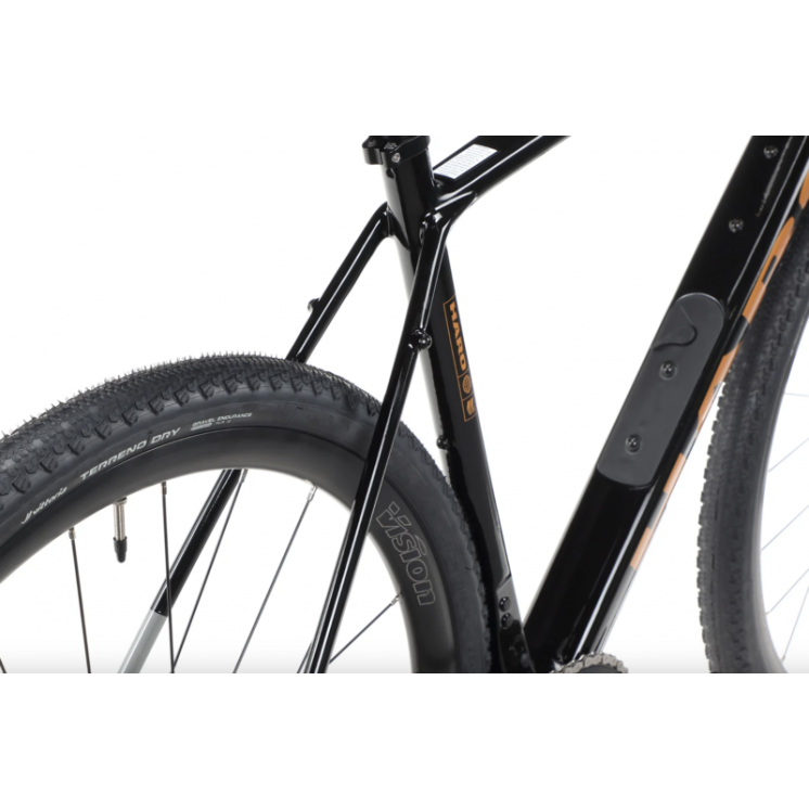 Haro bikes vélo gravel Buzzard Carbon 3 Gloss Jet Black Grey / Copper