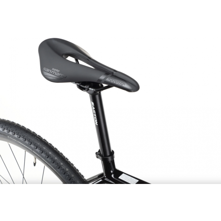 Haro bikes vélo gravel Buzzard Carbon 3 Gloss Jet Black Grey / Copper