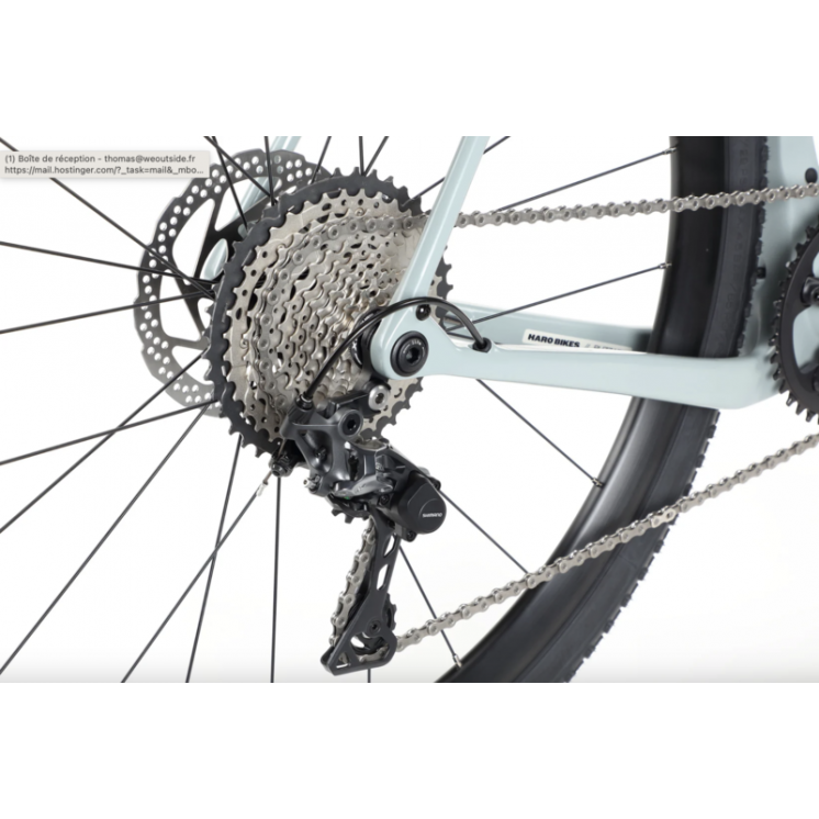 Haro bikes vélo gravel Buzzard Carbon 3 Gloss Jet Semi-Gloss Slate