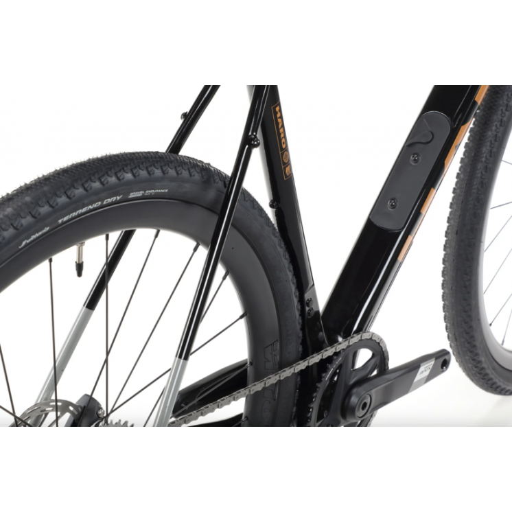 Haro bikes vélo gravel Buzzard Carbon 2 Gloss Jet Black Grey / Copper