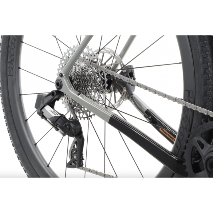 Haro bikes vélo gravel Buzzard Carbon 2 Gloss Jet Black Grey / Copper