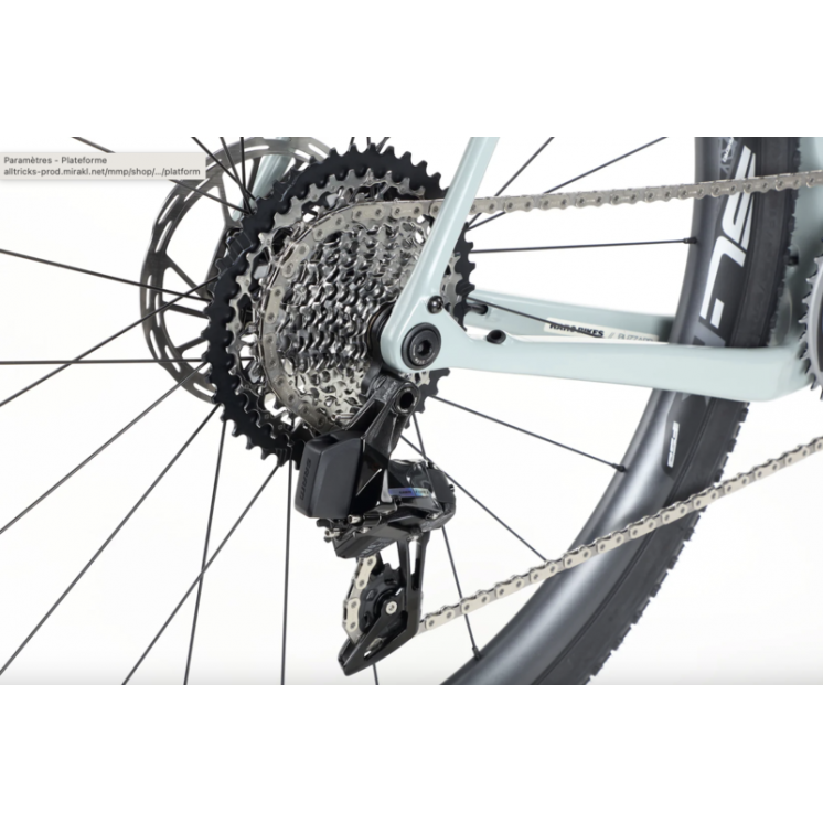 Haro bikes vélo gravel Buzzard Carbon Top Shelf Semi-Gloss Slate Blue Black Fade / White