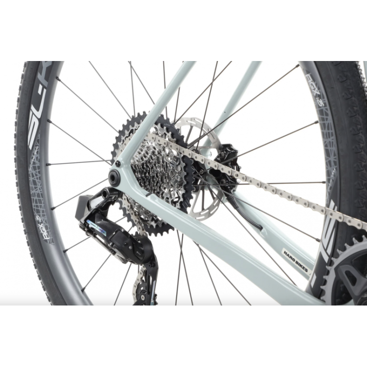 Haro bikes vélo gravel Buzzard Carbon Top Shelf Semi-Gloss Slate Blue Black Fade / White