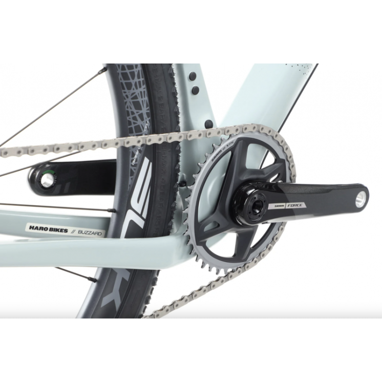 Haro bikes vélo gravel Buzzard Carbon Top Shelf Semi-Gloss Slate Blue Black Fade / White