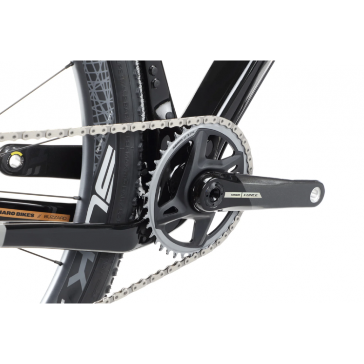 Haro bikes vélo gravel Buzzard Carbon Top Shelf Gloss Jet Black Grey / Copper