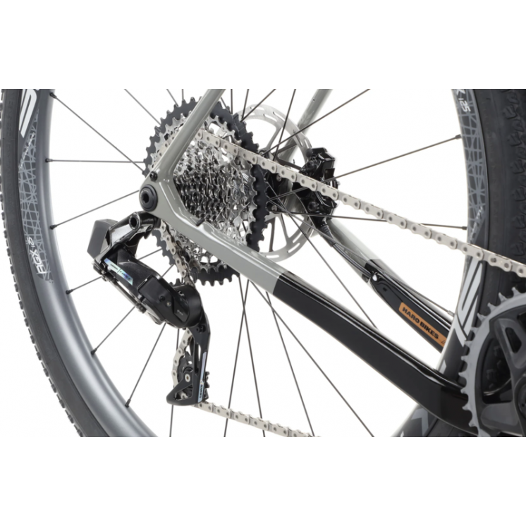 Haro bikes vélo gravel Buzzard Carbon Top Shelf Gloss Jet Black Grey / Copper