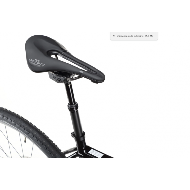 Haro bikes vélo gravel Buzzard Carbon Top Shelf Gloss Jet Black Grey / Copper