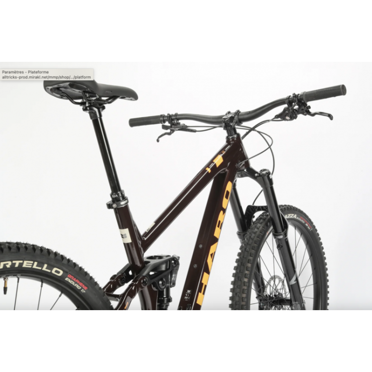 Haro bikes VTT enduro Greer Alloy 1 Cedar Brown Orange