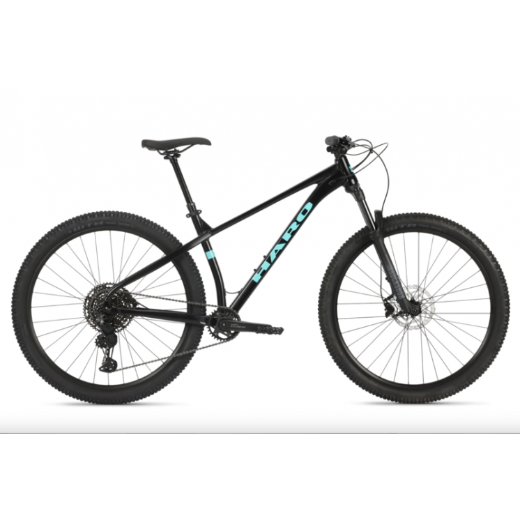 Haro bikes VTT semi-rigide Double Peak 1 Matte Black Teal