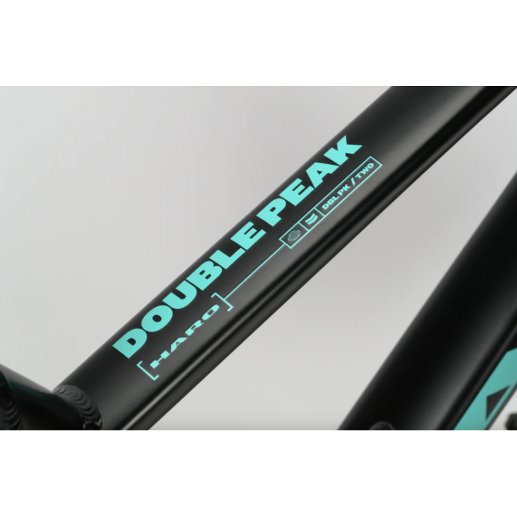 Haro bikes VTT semi-rigide Double Peak 2 Matte Black Teal