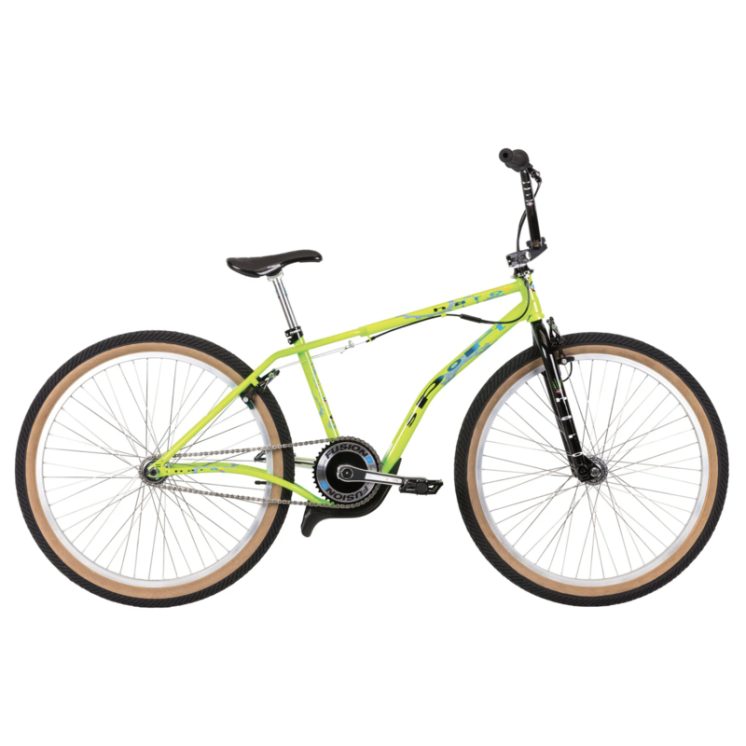HARO BIKES BMX Cruiser Lineage Sport Bashguard 26" neon green