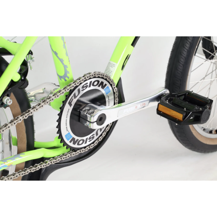 HARO BIKES BMX Cruiser Lineage Sport Bashguard 26" neon green