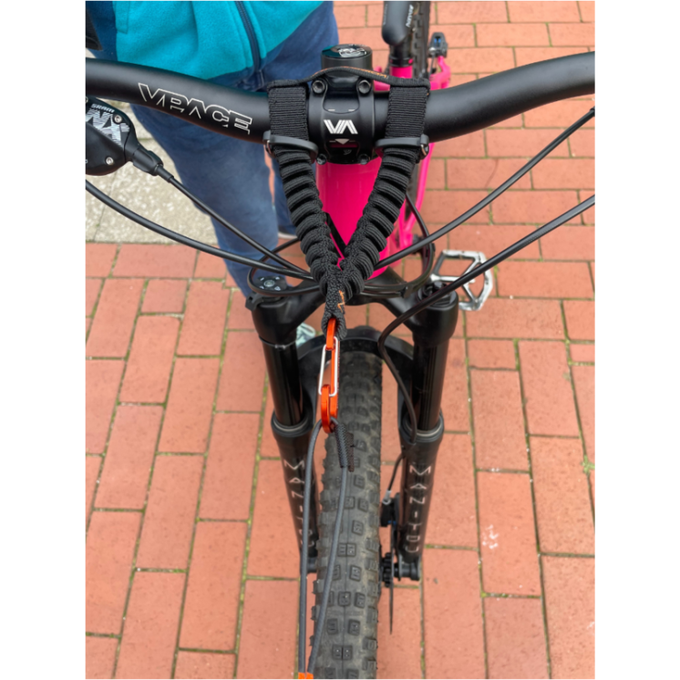 KOMMIT accroche élastique pour cintre vélo