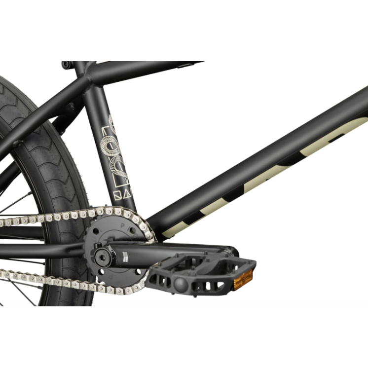 HARO Bikes BMX Freestyle Dana Cadre 20.5" Roues 20" matte black