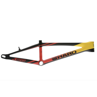 HARO Bikes Cadre BMX Race Citizen Carbone orange fade
