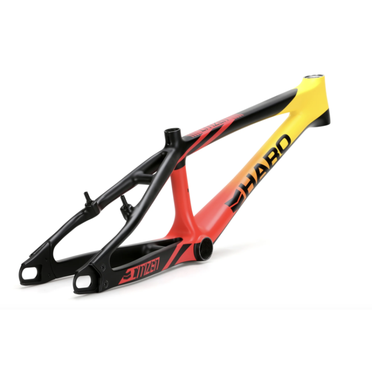 HARO Bikes Cadre BMX Race Citizen Carbone orange fade