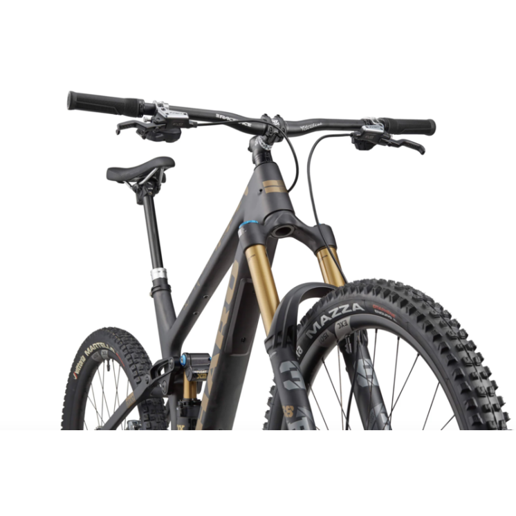 HARO Bikes VTT enduro Greer Carbon Top Shelf matte raw gold