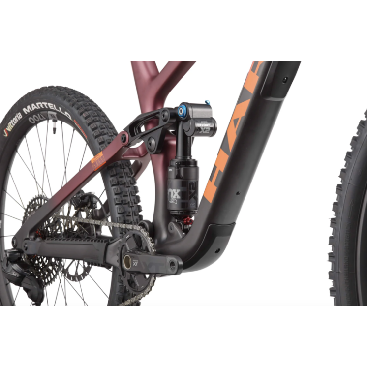 HARO Bikes VTT Enduro Greer Carbon 1 burgundy orange