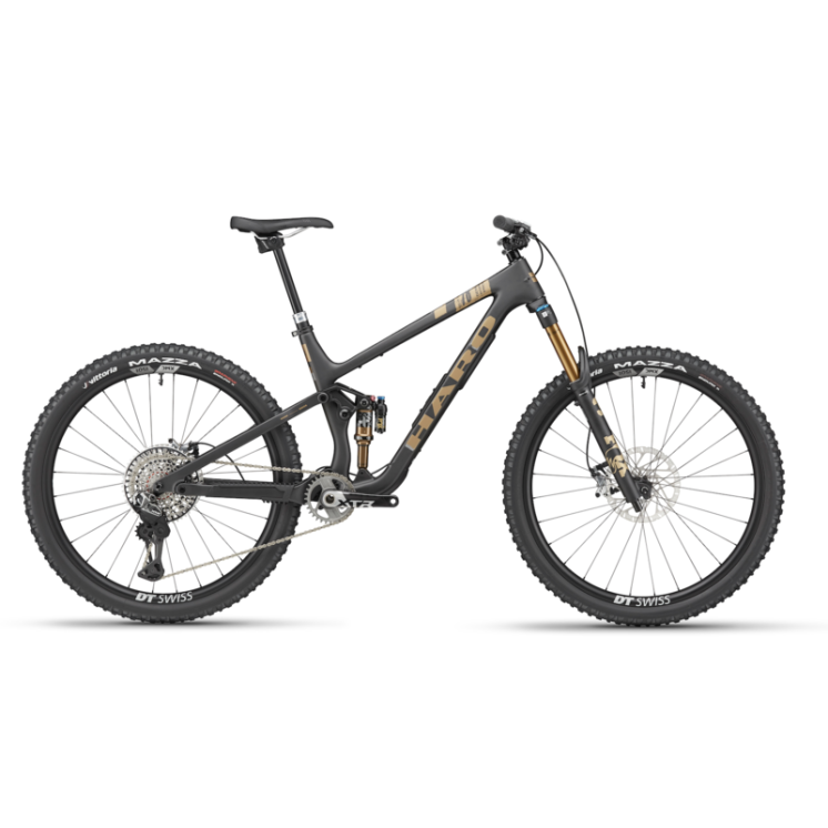 HARO Bikes VTT Trail Daley Carbon Top Shelf matte raw gold