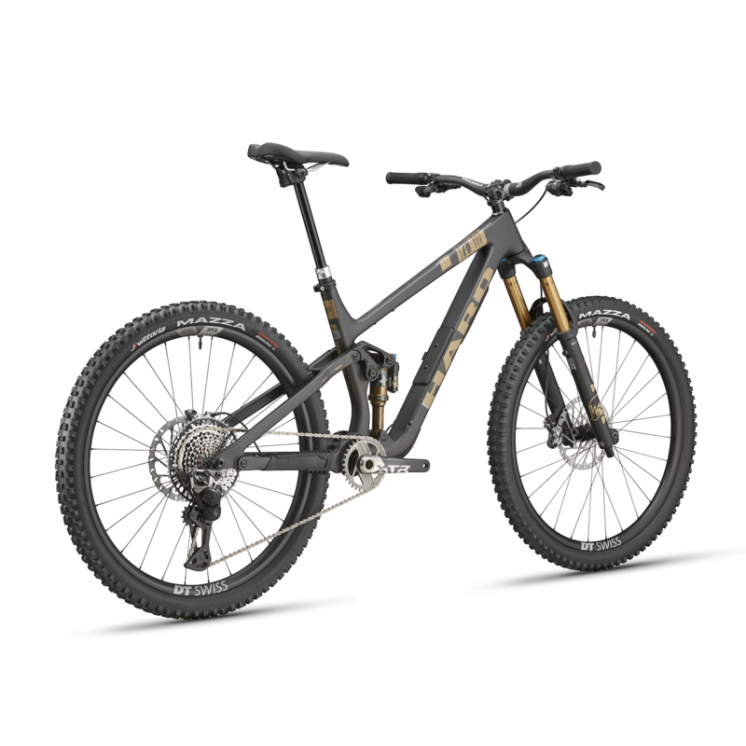 HARO Bikes VTT Trail Daley Carbon Top Shelf matte raw gold