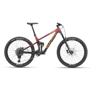 HARO Bikes VTT Trail Daley Carbon 1 burgundy orange