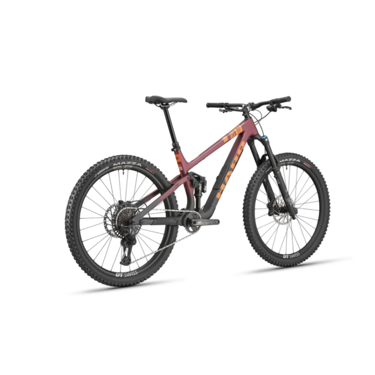 HARO Bikes VTT Trail Daley Carbon 1 burgundy orange