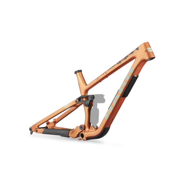 HARO Bikes Cadre VTT Enduro Greer Carbon matte copper black