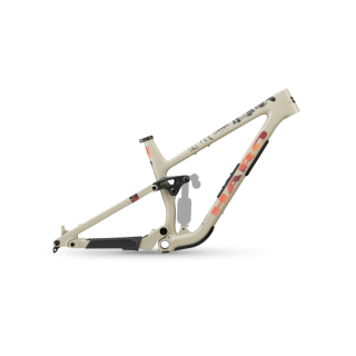 HARO Bikes Cadre VTT Enduro Greer Carbon matte stone sunset