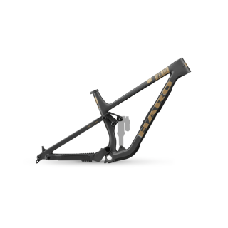 HARO Bikes Cadre Vtt Trail Daley Carbon matte raw gold