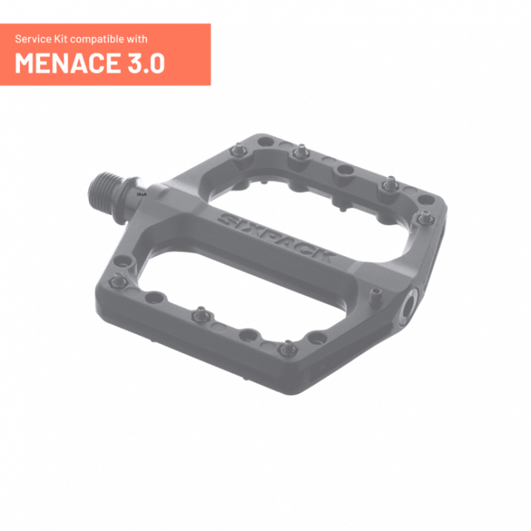 SIXPACK kit d'entretien pédales Menace 3.0