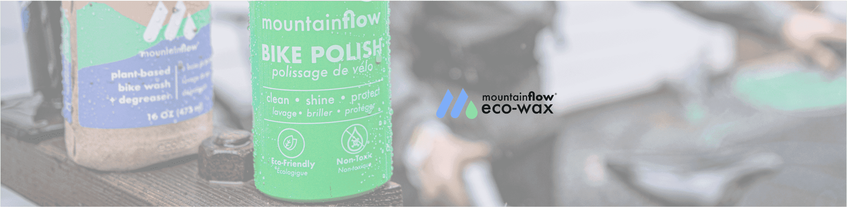 mountainFLOW nettoyant et polish vélo